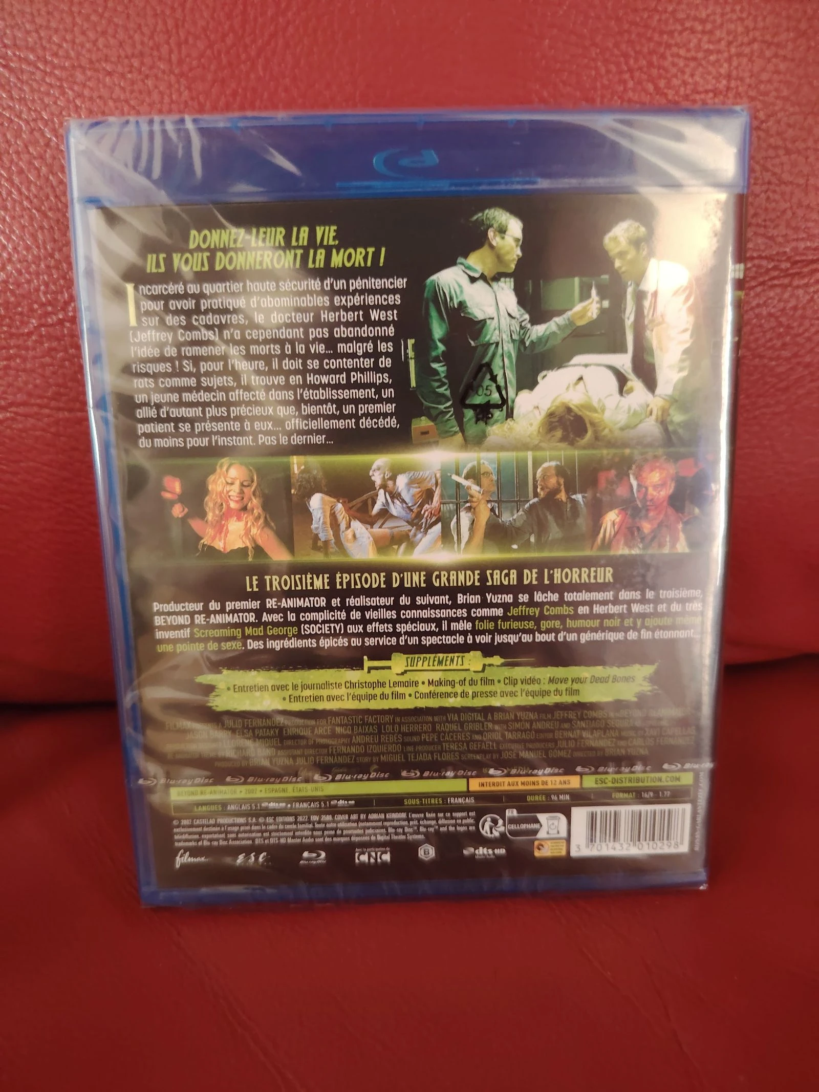 Re-animator beyond blu ray zeldzaam – photo 2